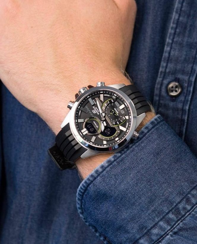ساعت مچی مردانه کاسیو Edifice مدل CASIO -ECB-30P-1ADF