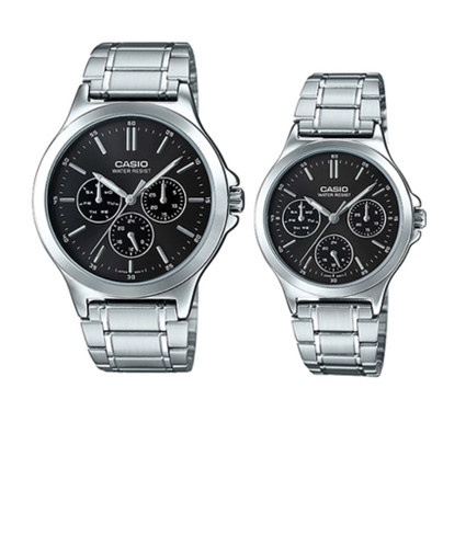 ست ساعت زنانه و مردانه کاسیو مدل LTP-V300D-1A و MTP-V300D-1A