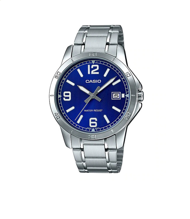 ساعت مچی مردانه کاسیو مدل CASIO-MTP-V004D-2B