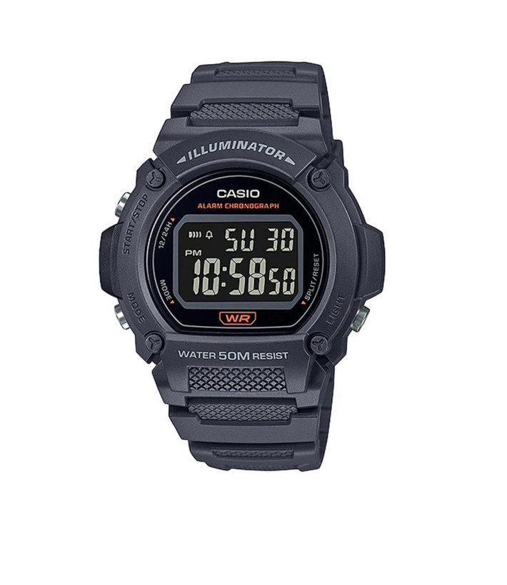 ساعت مچی کاسیو مدل CASIO-W-219H-8B