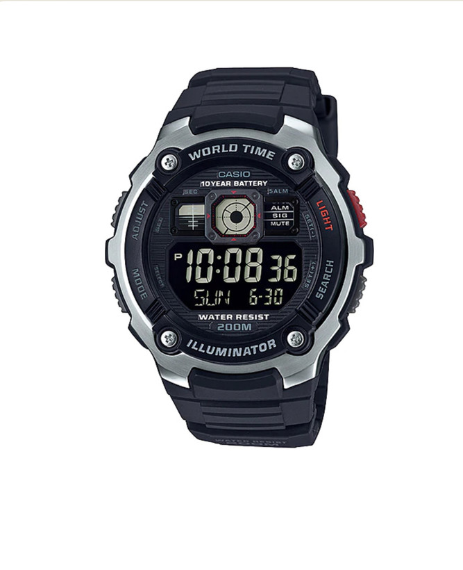 ساعت مچی مردانه کاسیو مدل CASIO-AE-2000W-1B