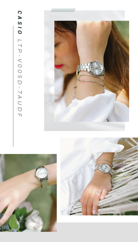 ساعت مچی زنانه کاسیو مدل CASIO -LTP-V005D-7A