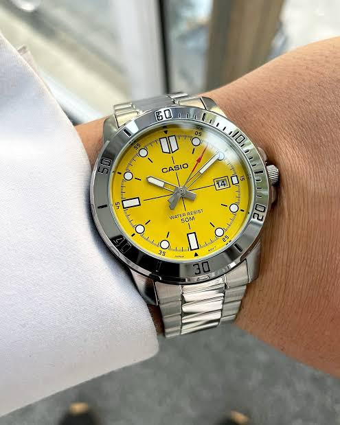 ساعت مچی مردانه کاسیو مدل CASIO-MTP-VD01D-9E