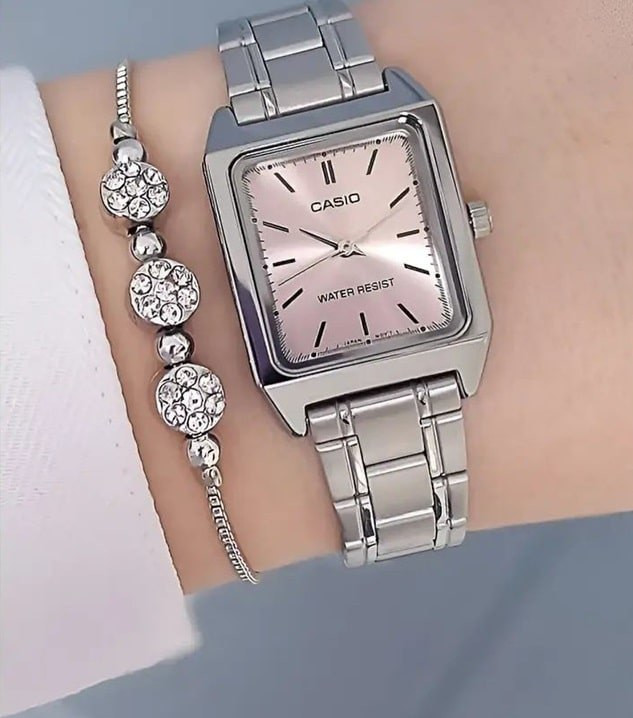 ساعت مچی زنانه کاسیو مدل CASIO-LTP-V007D-4EUDF