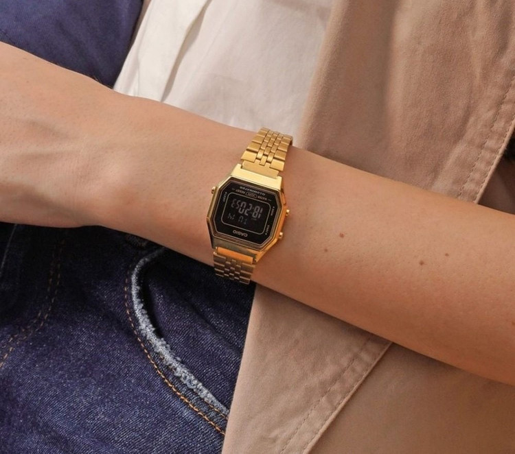 ساعت کاسیونوستالژی زنونه LA680WGA-1BDF