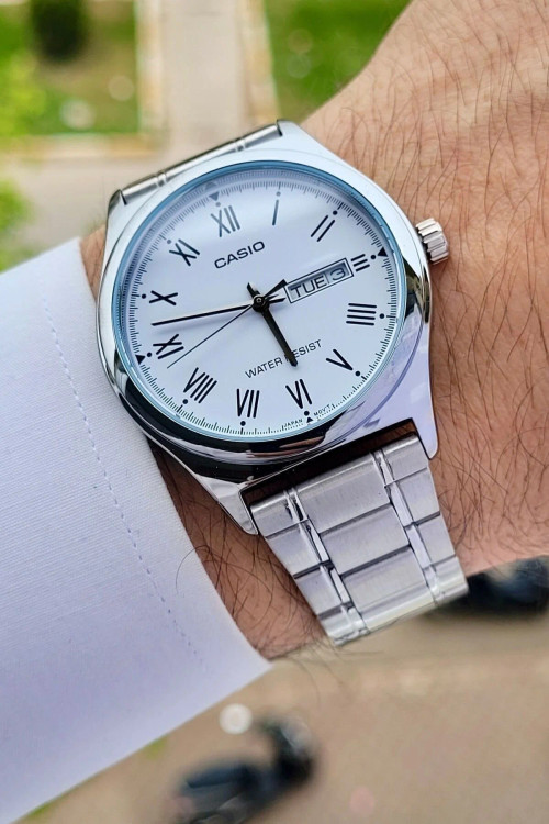 ساعت مچی مردانه کاسیو مدل CASIO-MTP-V006D-7B