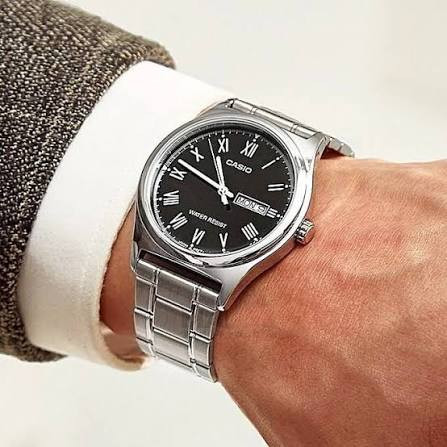 ساعت مچی مردانه کاسیو مدل CASIO-MTP-V006D-1B