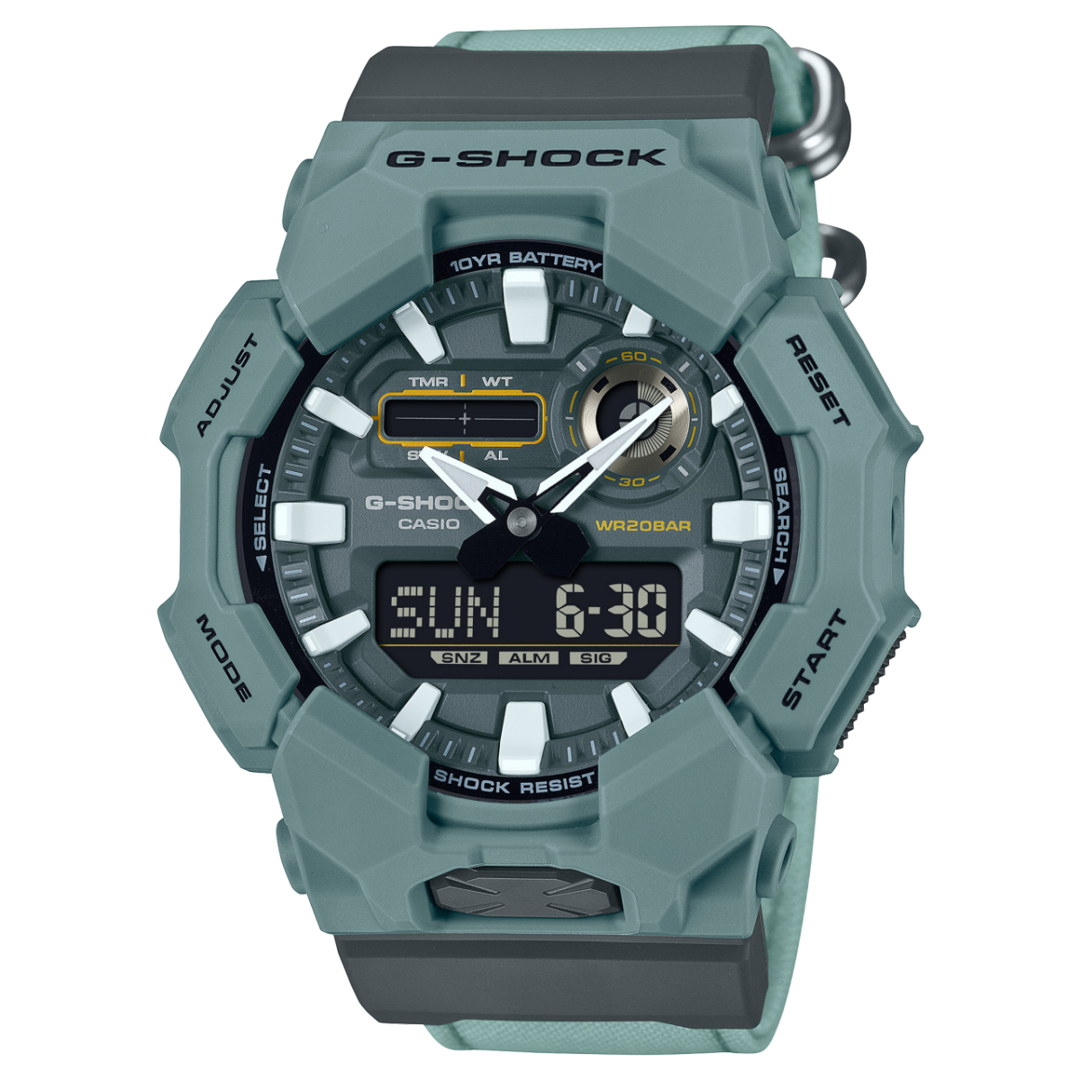 ساعت مچی مردانه کاسیو جی شاک مدل CASIO G-SHOCK GA-010CE-2ADR