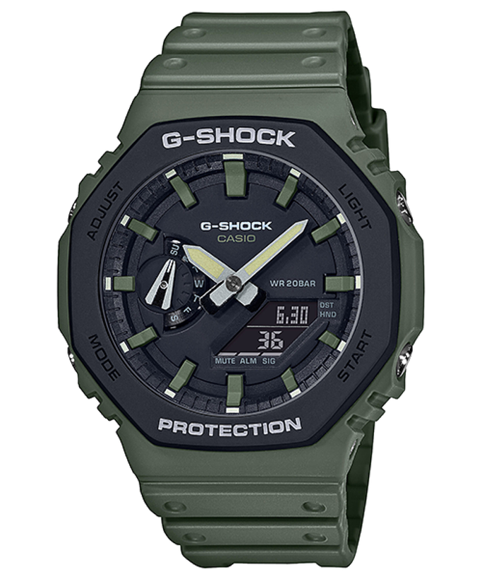 ساعت مچی مردانه G-SHOCK کاسیو مدل CASIO-GA-2110SU-3A