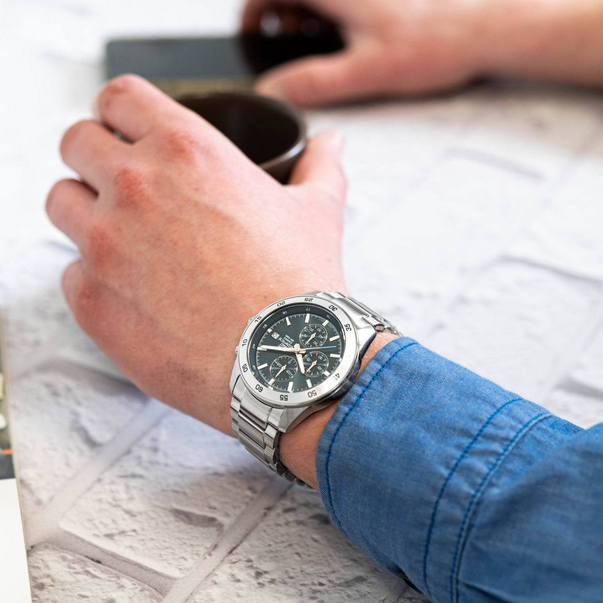 ساعت مچی مردانه کاسیو EDIFICE مدل EFR-526D-2AVUDF