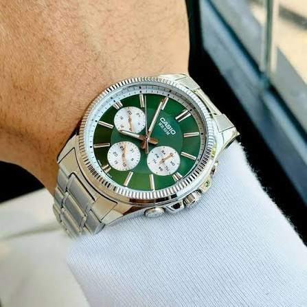 ساعت مچی مردانه کاسیو مدل CASIO-MTP-1375D-3AVDF