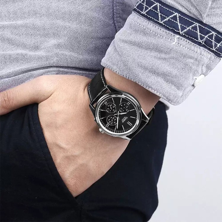 ساعت مچی مردانه کاسیو مدل CASIO-MTP-1375L-1AV