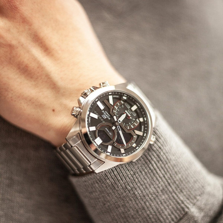 ساعت مچی مردانه Edifice مدل CASIO -ECB-30D-1ADF