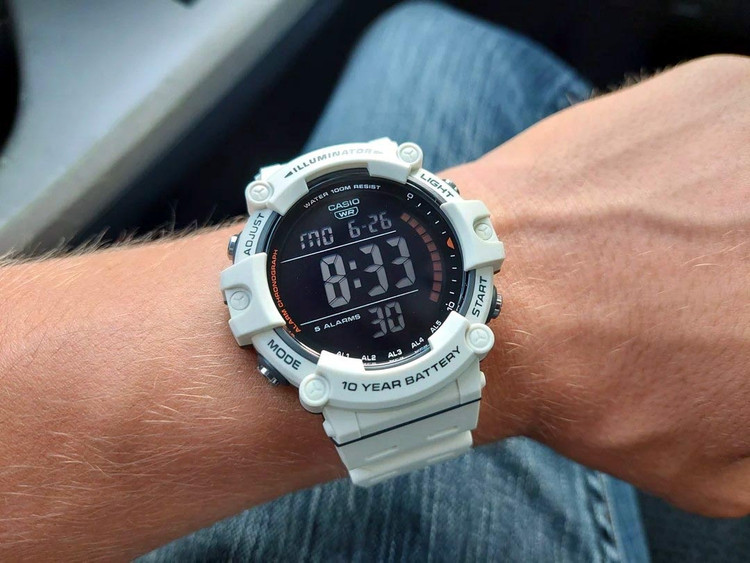 ساعت مچی مردانه کاسیو مدل CASIO-AE-1500WH-8B2VDF