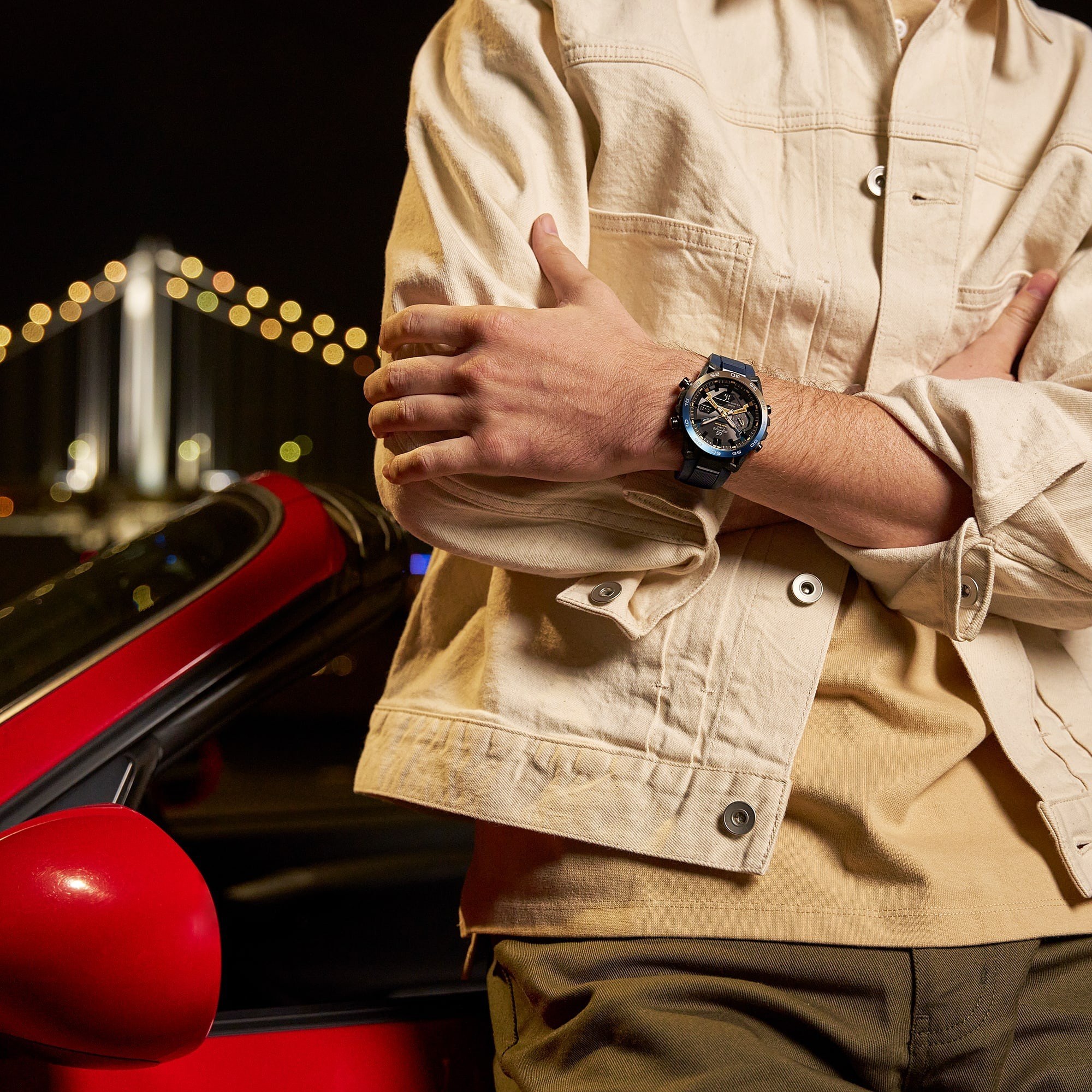 ساعت مچی مردانه ادیفایس کاسیو مدل EDIFICE ECB-2000NP-1ADF