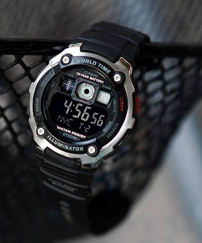 ساعت مچی مردانه کاسیو مدل CASIO-AE-2000W-1B