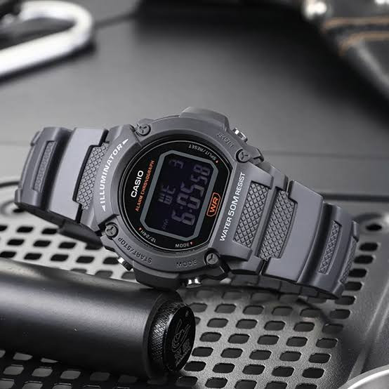ساعت مردانه کاسیو مدل CASIO-W-219H-8B