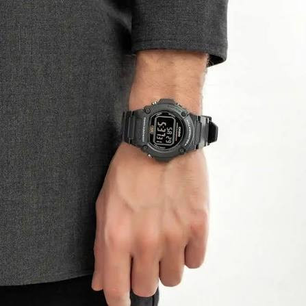 ساعت مردانه کاسیو مدل CASIO-W-219H-8B