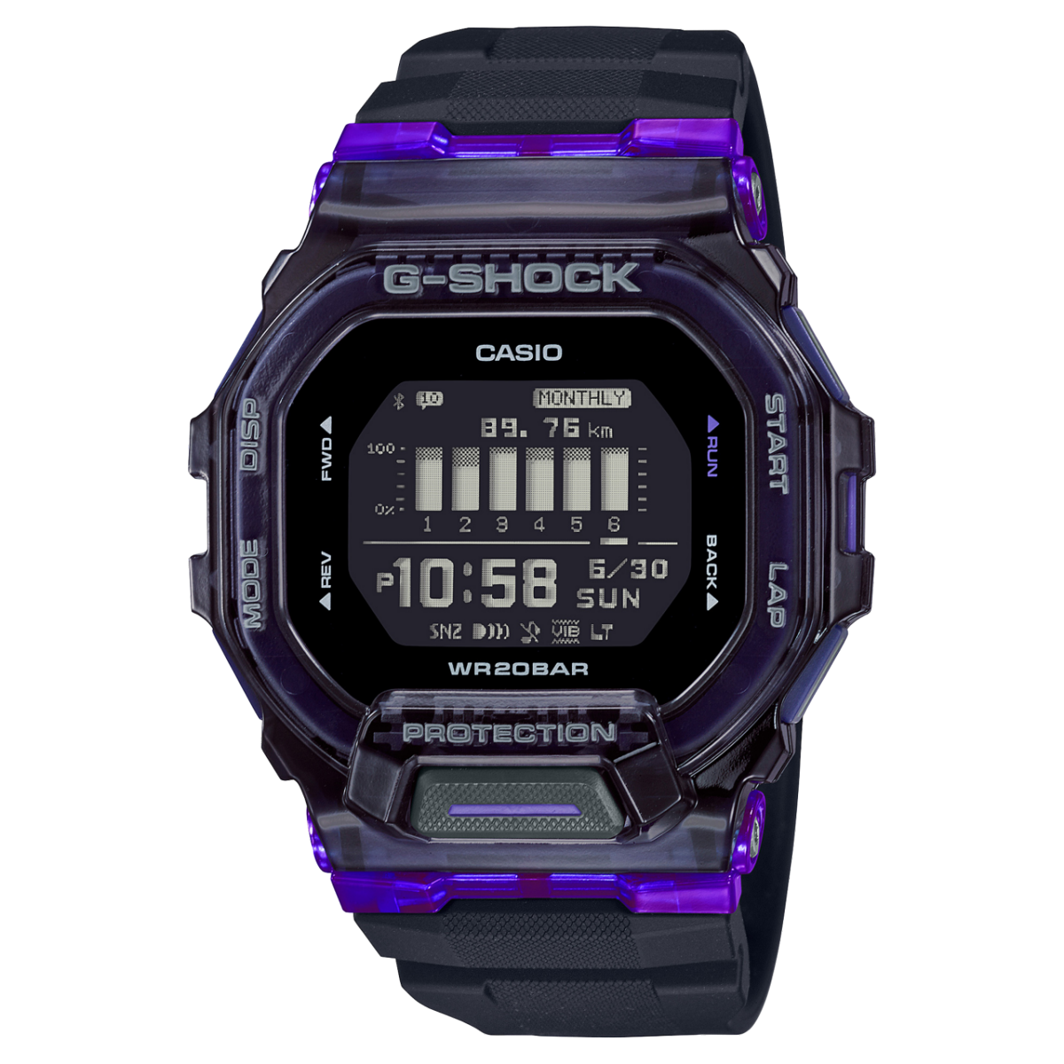 ساعت مچی مردانه G-Shock مدل CASIO-GBD-200SM-1A6DR
