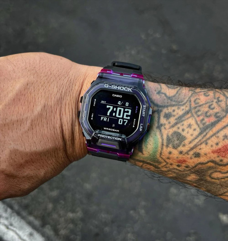 ساعت کاسیو مردانه G-Shock مدل CASIO-GBD-200SM-1A6DR
