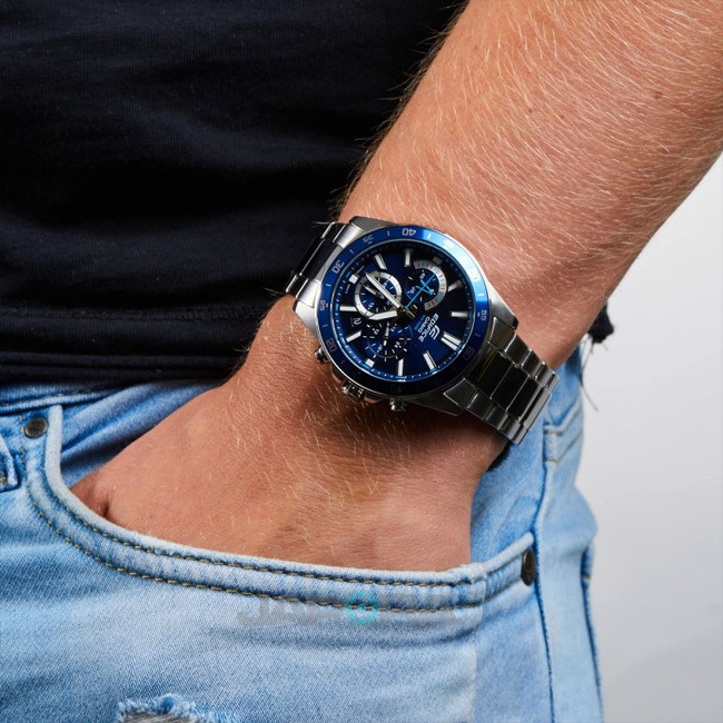 ساعت مچی مردانه EDIFICE کاسیو مدل CASIO-EFV-570D-2AV