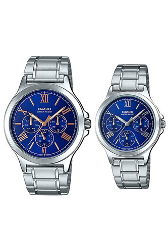 کاسیو ست فلزی زنانه و مردانه مدا v300d-2a