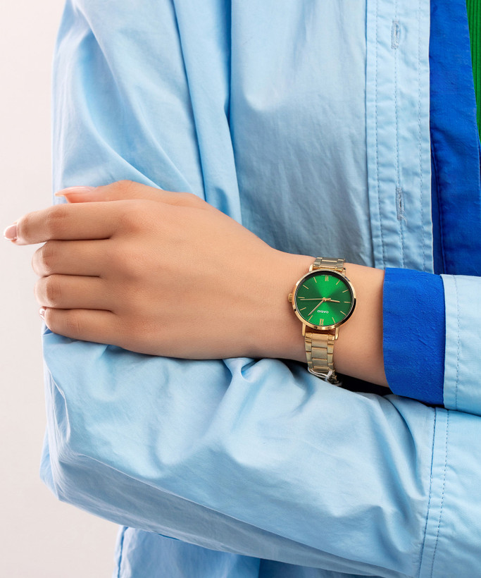 ساعت مچی زنانه کاسیو مدل CASIO -LTP-VT02G-3AUDF