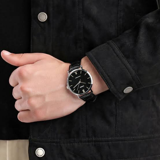 ساعت مچی مردانه کاسیو مدل CASIO-MTP-VT01L-1B