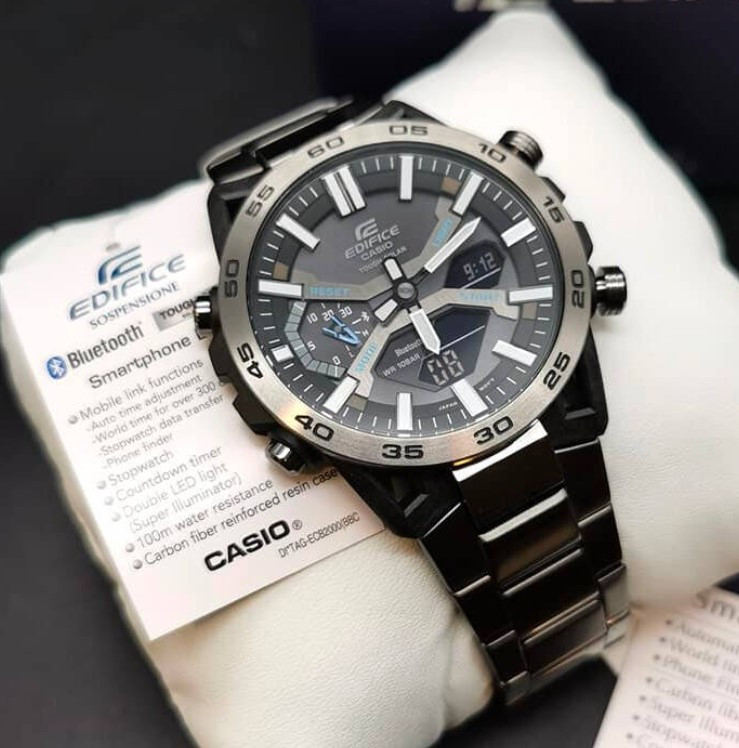 ساعت مچی مردانه کاسیو ادیفایس EDIFICE ECB-2000DC-1ADF