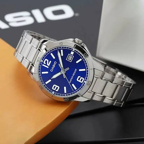 ساعت مچی مردانه کاسیو مدل CASIO-MTP-V004D-2B