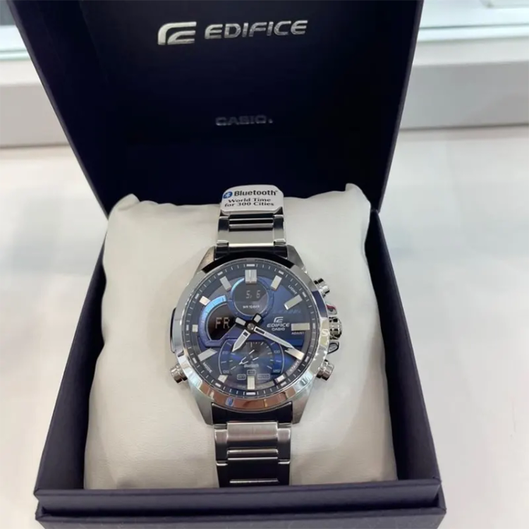 ساعت مچی مردانه کاسیو ادیفایس مدل CASIO Edifice ECB-30D-2ADF