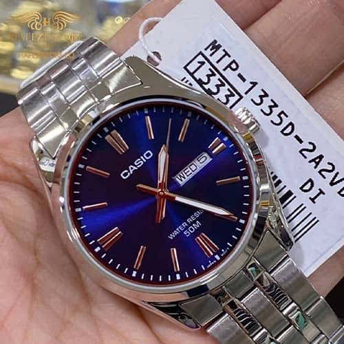 ساعت مچی مردانه کاسیو مدل CASIO-MTP-1335D-2A2