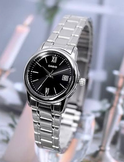 ساعت مچی کاسیو زنانه مدل CASIO LTP-V002D-1B3UD