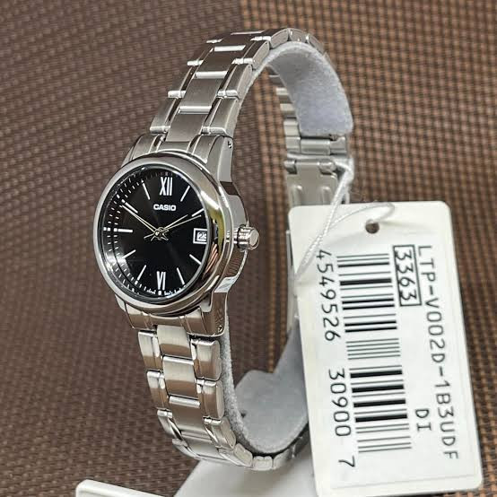 ساعت مچی کاسیو زنانه مدل CASIO LTP-V002D-1B3UD