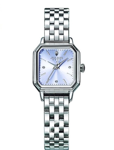 ساعت مچی اورجینال زنانه جولیوس نقره ای | نقره ای| آبی| کد رفرنس JA-1557B