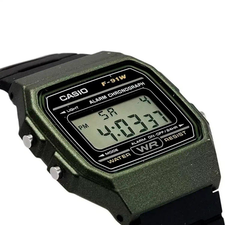 ساعت مردانه کاسیو اف91 اورجینال مدل F-91WM-3A