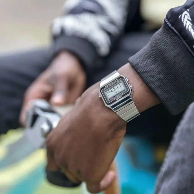 ساعت مردانه کاسیو مدل CASIO-A700W-1a