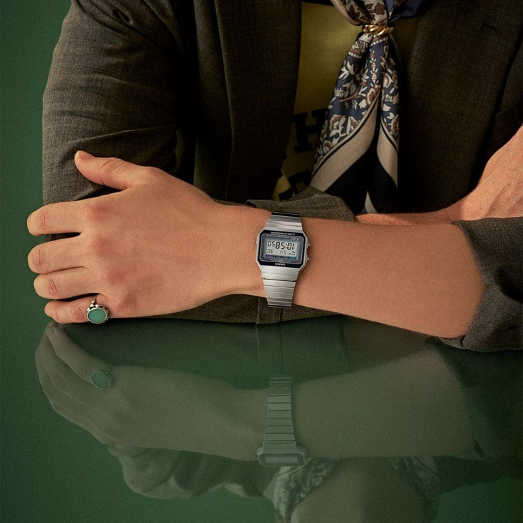 ساعت مردانه کاسیو مدل CASIO-A700W-1a