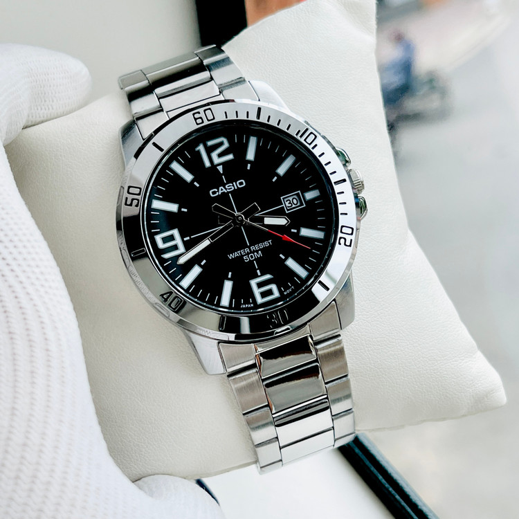 ساعت مچی مردانه کاسیو مدل CASIO -MTP-VD01D-1B