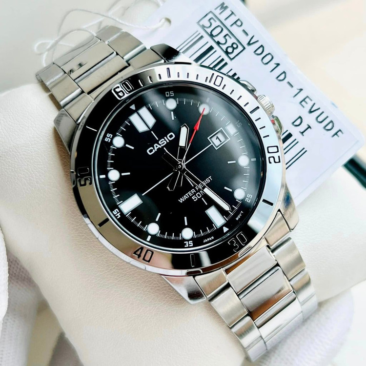 ساعت مچی مردانه کاسیو مدل CASIO MTP-VD01D-1E