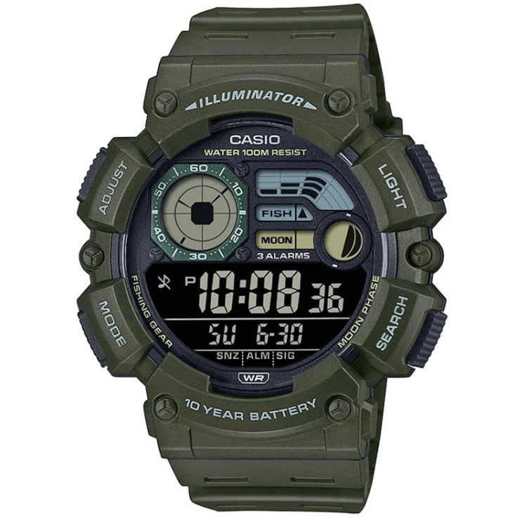 ساعت مچی مردانه کاسیو مدل WS-1500H-3BVDF