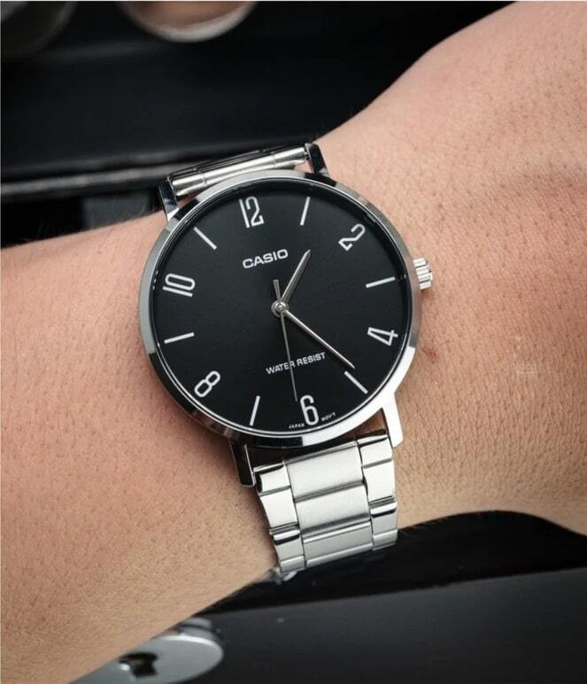 ساعت مچی مردانه کاسیو مدل CASIO-MTP-VT01D-1B2