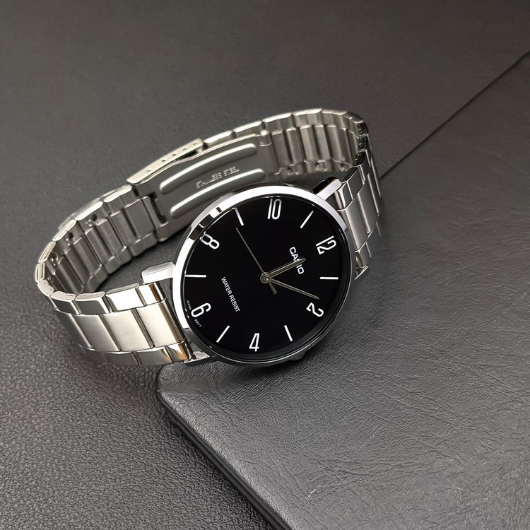ساعت مچی مردانه کاسیو مدل CASIO-MTP-VT01D-1B2