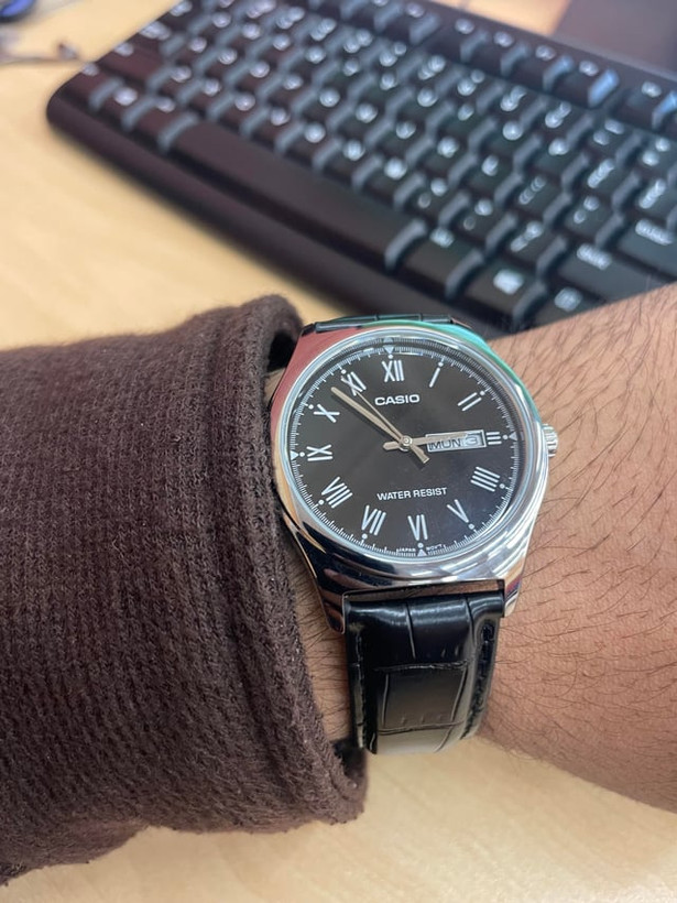 ساعت مچی مردانه کاسیو مدل CASIO-MTP-V006L-1B
