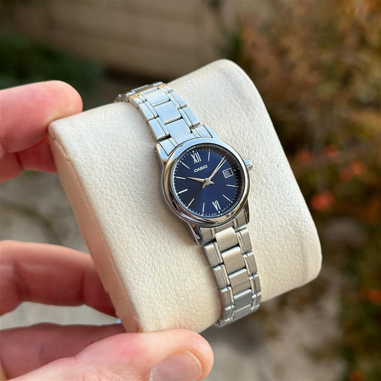 ساعت زنانه کاسیو مدل CASIO LTP-V002D-2B3UDF
