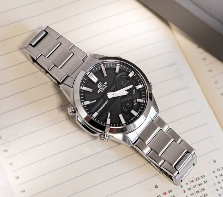 ساعت مچی مردانه EDIFICE مدل CASIO-EFV-C120D-1ADF