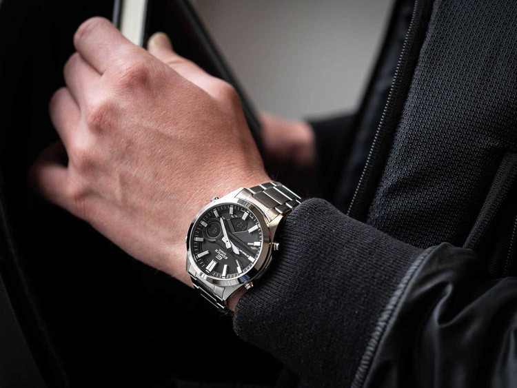 ساعت مچی مردانه EDIFICE مدل CASIO-EFV-C120D-1ADF
