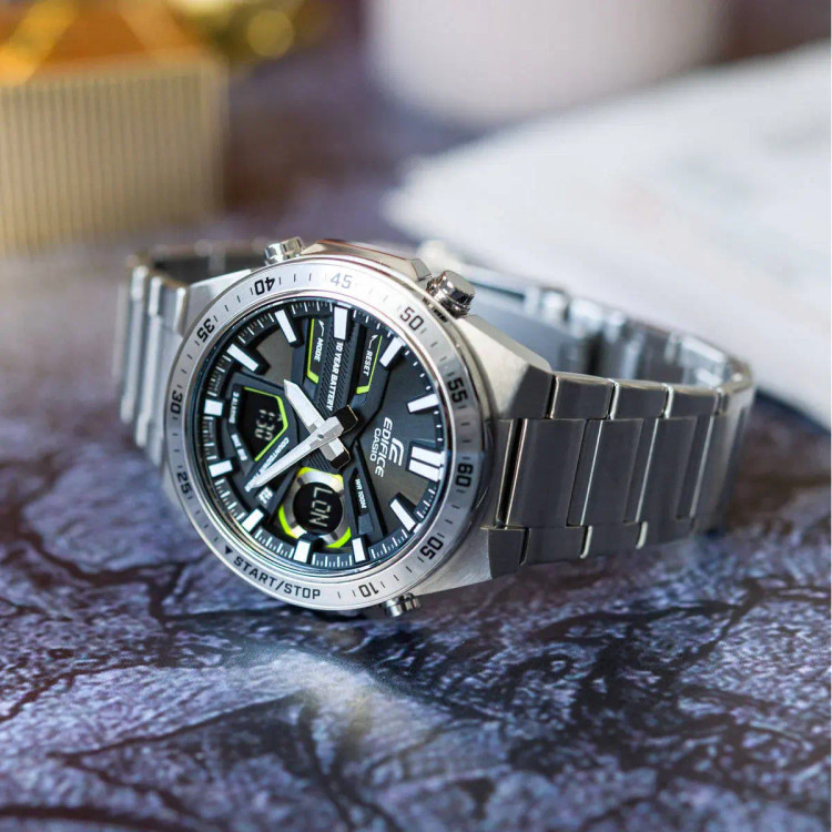 ساعت مچی مردانه EDIFICE کاسیو مدل CASIO -EFV-C110D-1A3VDF