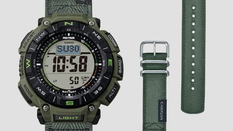 ساعت مچی مردانه کاسیو PRO TREK مدل PRG-340B-3DR
