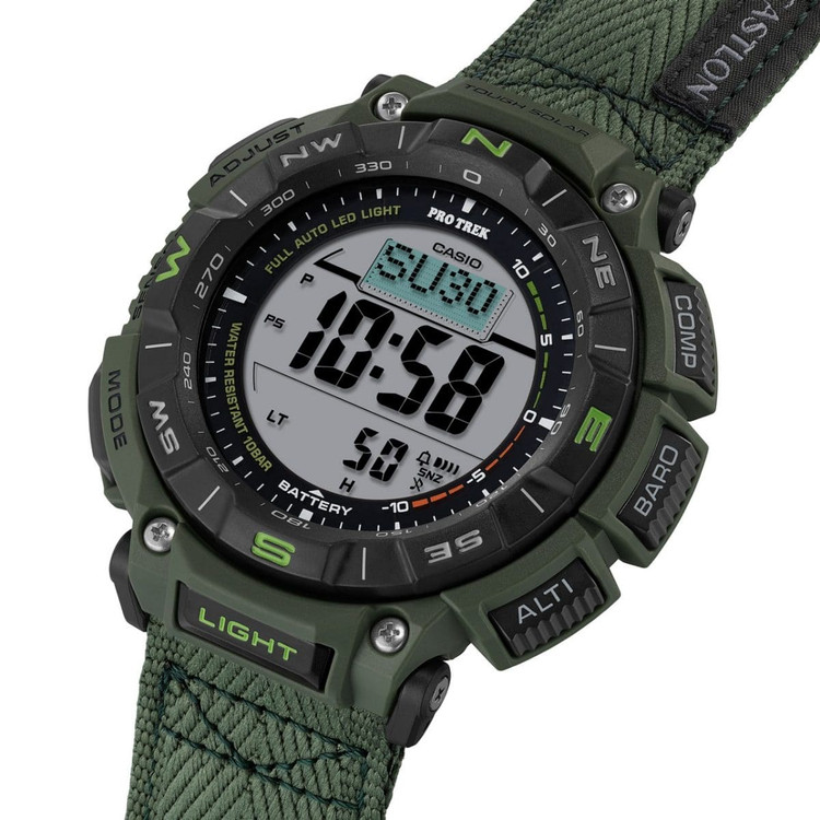 ساعت مچی مردانه کاسیو PRO TREK مدل PRG-340B-3DR